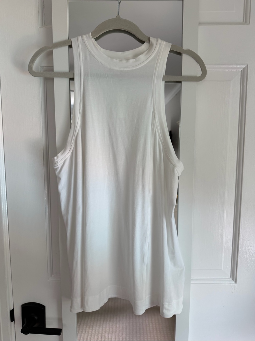 lululemon athletica White High-Neck Tank